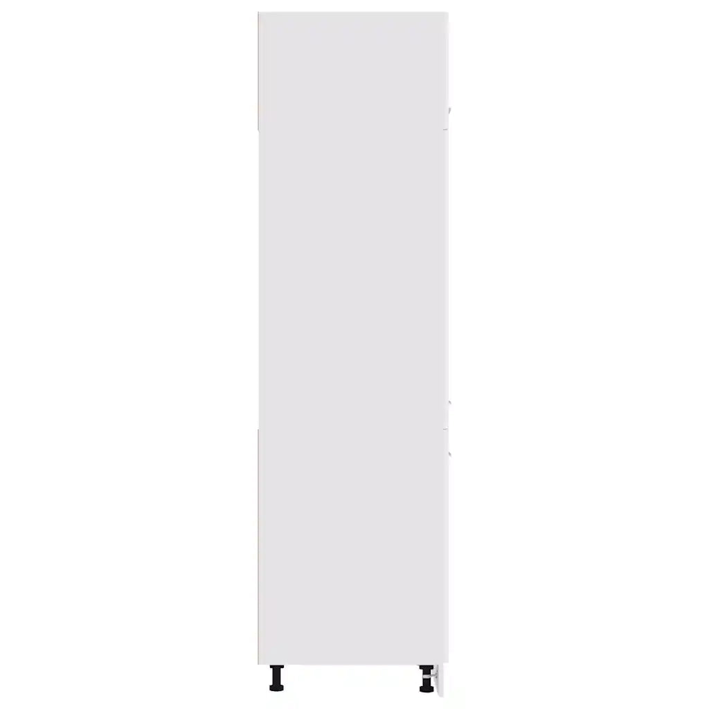 Armoire réfrigérée "Lyon" Blanc 60 x 57 x 207 cm Bois d'ingénierie