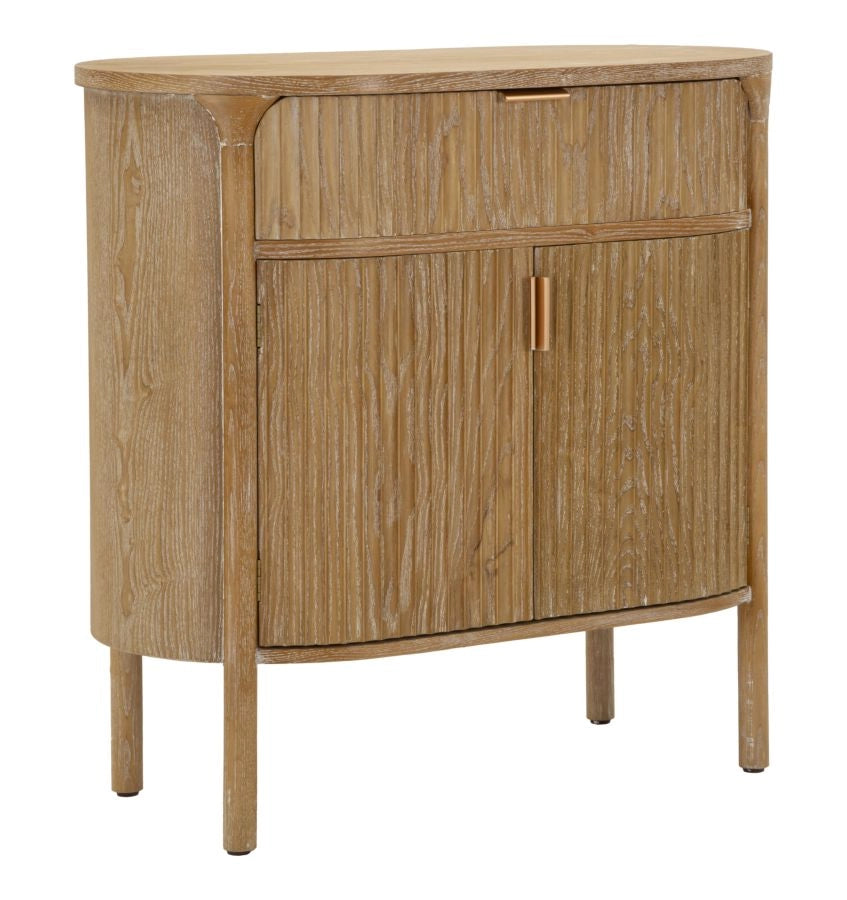 Mobiletto Goteborg 81x46x82 cm in Abete e MDF e Ferro