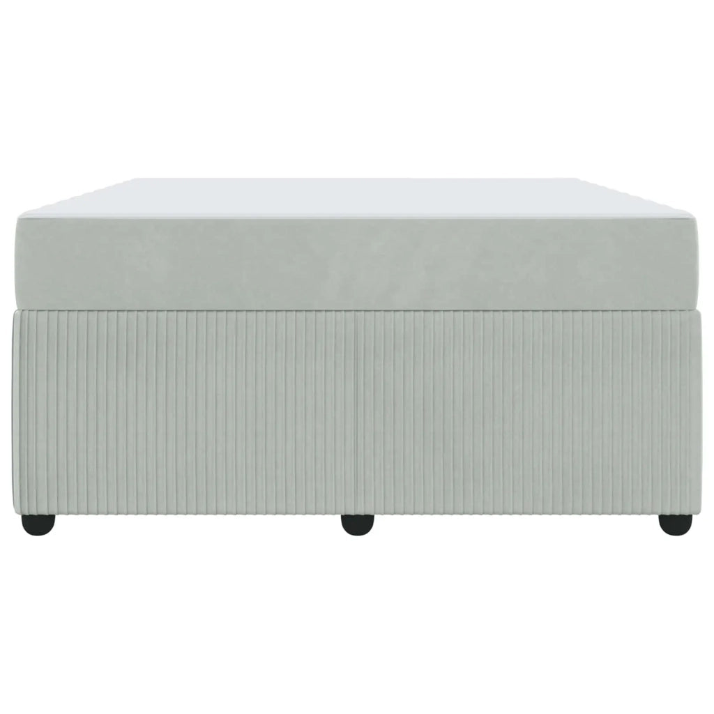 Struttura del letto Grigio chiaro 160 x 200 cm Tessuto 3398412