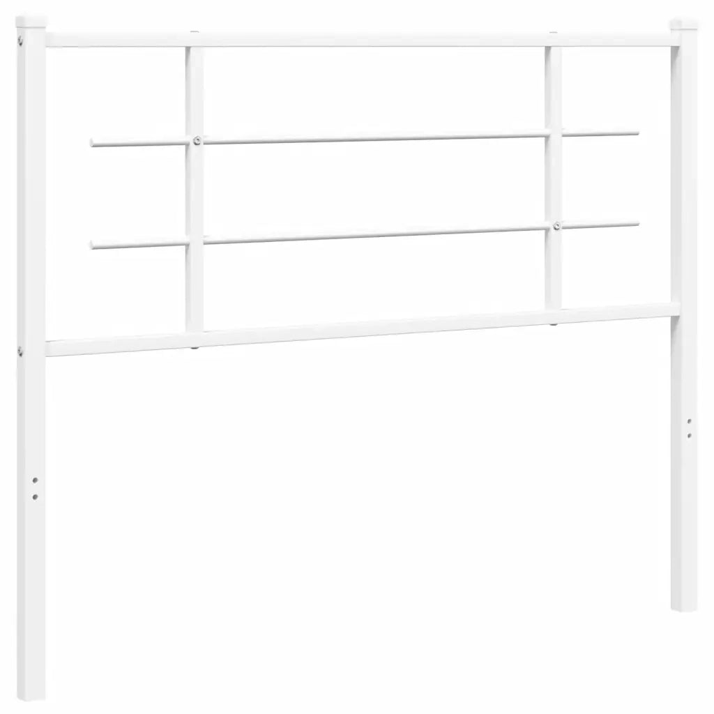 Testiera in Metallo Bianco 107 cmcod mxl 86705