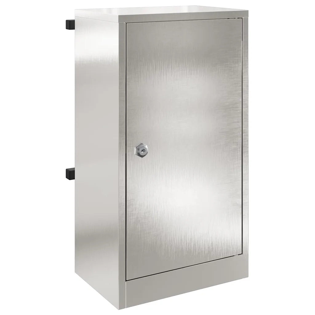 cassetta postalepastkastei con porta Argento 30 x 20 x 55 cm CFW2991092