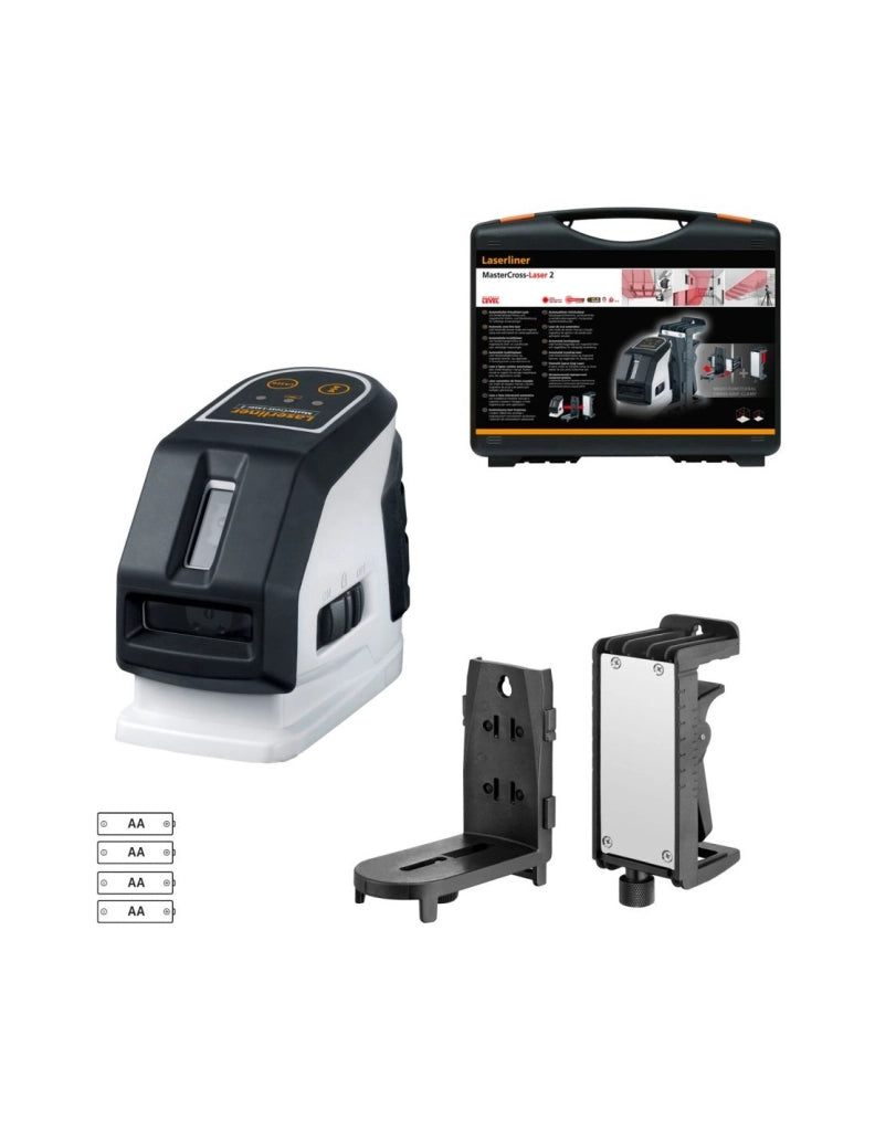 Laser a linee incrociate LASERLINER 031.350A - MasterCross Laser 2