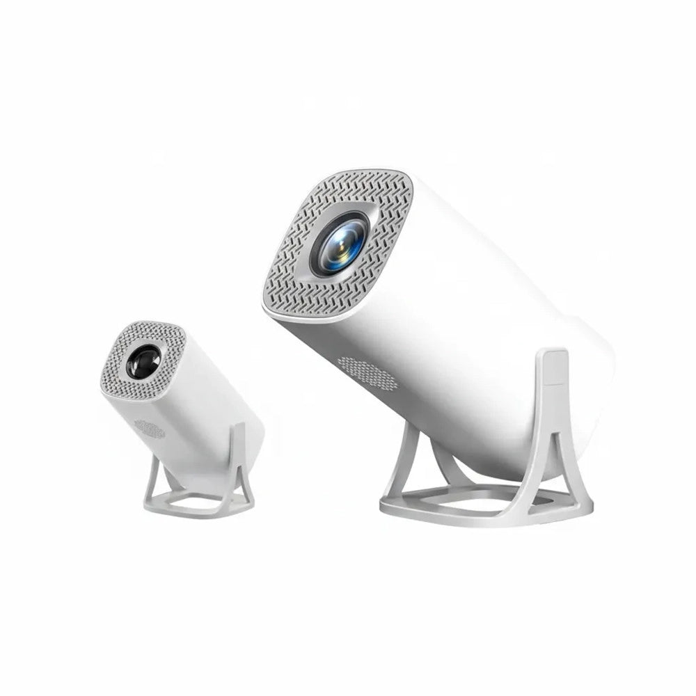 Trade Shop - Proiettore Portatile S40 Ultra Hd 4k Fhd Uhd Proiezione Smart Wireless Intelligente -