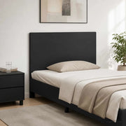 Testiera da Muro BREDA Nero Legno ingegnerizzato 897636
