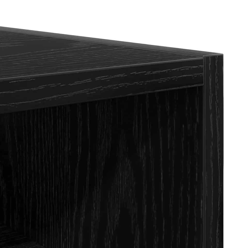 Armadio pensile Rovere nero 30 x 29,5 x 60 cm Legno multistrato 876647