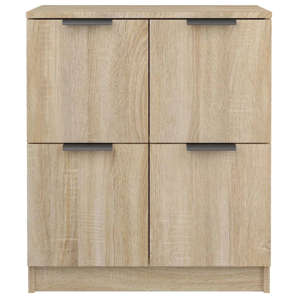 Buffet credenza cassettiera armadio mobile contenitore organizer cucina soggiorno rovere Sonoma 60 x 30 x 70 cm legno ingegnerizzato marrone 02_0031584