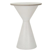 Tavolino VKH527, Bianco, Metallo, 44x44x63 cm