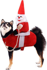 Costumi da cane per Natale divertente costume da cane in movimento su animal domestico gatto cane animale domestico costume da Natale indossare Halloween festa di Natale