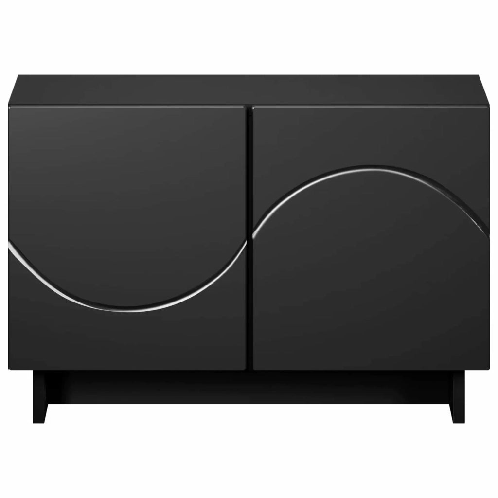 Supporto TV 60 x 34.5 x 40 cm Nero Legno ingegnerizzato 8011559