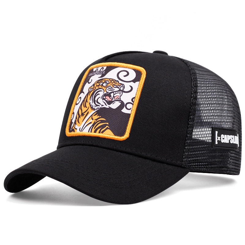 Cappellino da baseball ANGRY TIGER nero