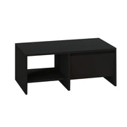 Tavolino in legno "Laris" - 90 x 45 x 35 cm - Nero