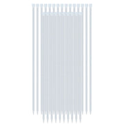 Fascette Stringicavo Autobloccanti 4,6 x 500mm 25 Pezzi in Nylon Bianco Avizar