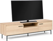 Porta TV SEATTLE da 180 cm con contenitori dal design industriale