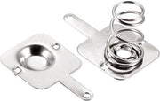 Set di batterie con piatto a molla e contatti AA verniciati 11,28 mm x 11,5 mm