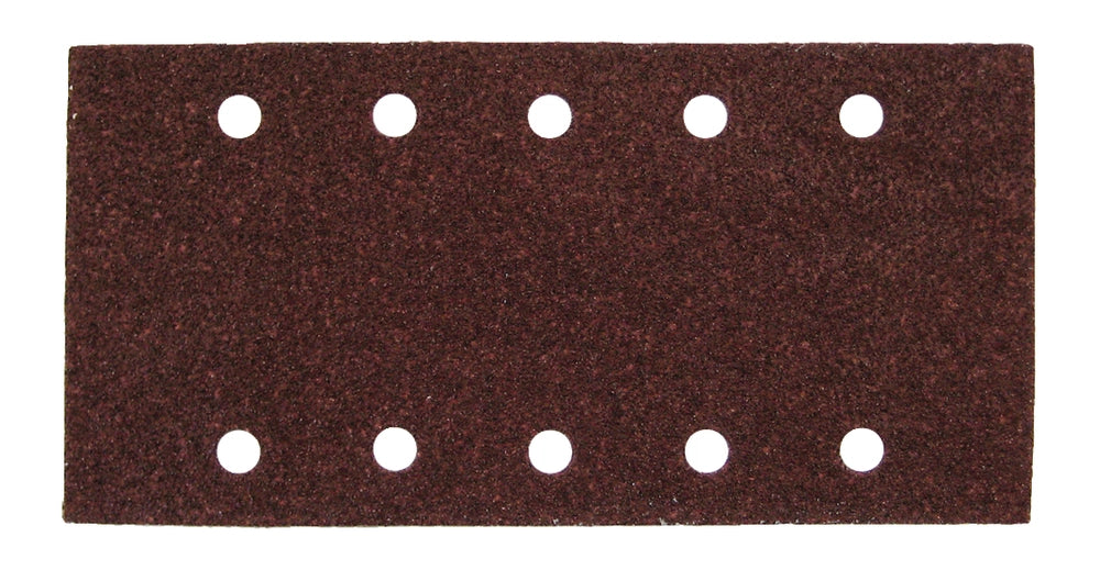 FOGLI DI CARTA ABRASIVA VELCRO MAKITA 100X240mm GRANA 180, 10 PEZZI - P-42927