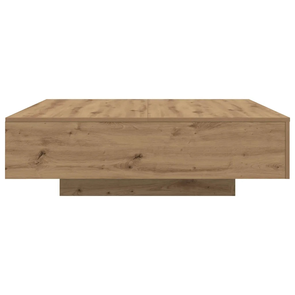 Tavolino da salotto Rovere artigianale 100 x 100 x 31 cm 863007