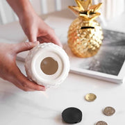 Cassa di risparmio per adulti con decorazione di ananas - Creatore di tesori - Scatole per decorazione di casa - Regalo di compleanno per bambini