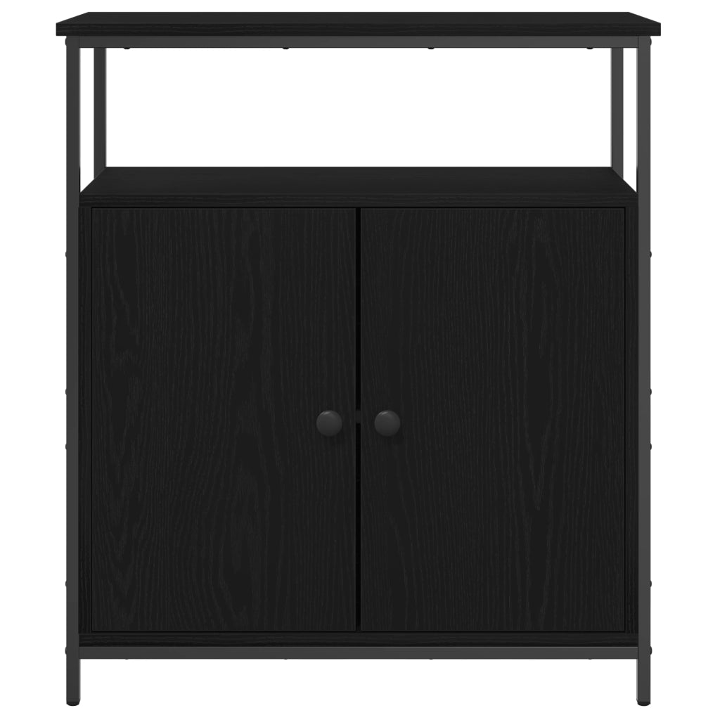 Mobile Black Oak 70x30x80 cm in Legno Ingegnerizzato