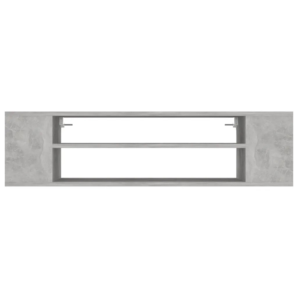Mobile Porta TV Sospeso Grigio Cemento 100x30x26,5cm Truciolato cod mxl 10087