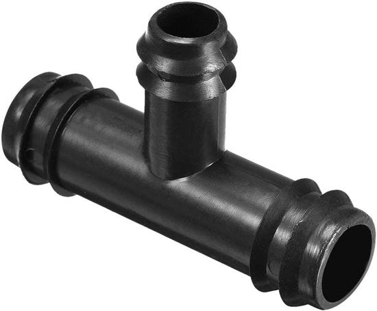 Tappo di raccordo T per sistema di irrigazione per giardini - 16/20 connessione di tubo - pacchetto da 15 pezzi
