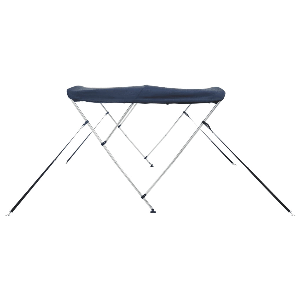 Bimini di Prua Pareti Laterali Rete 3 Archi 183x(185-198)x137cm