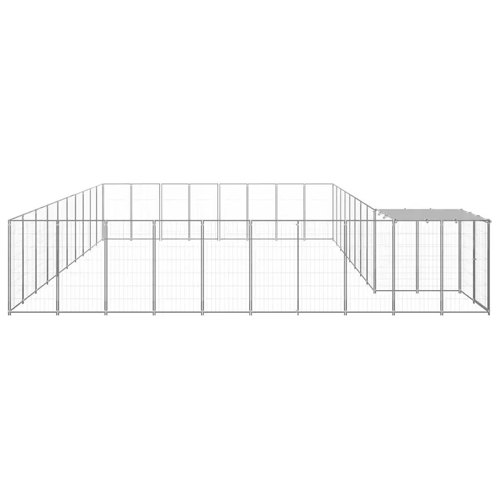 Gabbia per Cani Argento 25,41 mÂ² in Acciaio   cod mxl 34118
