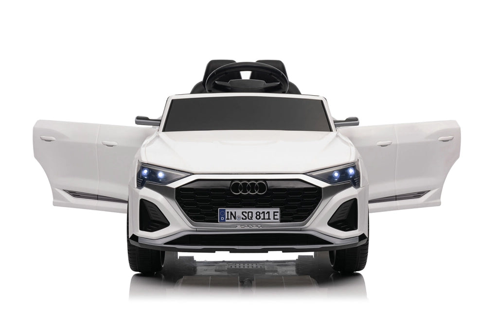 Macchina Elettrica per Bambini Licenza Ufficiale Audi SQ8 12V 4,5Ah Bianco