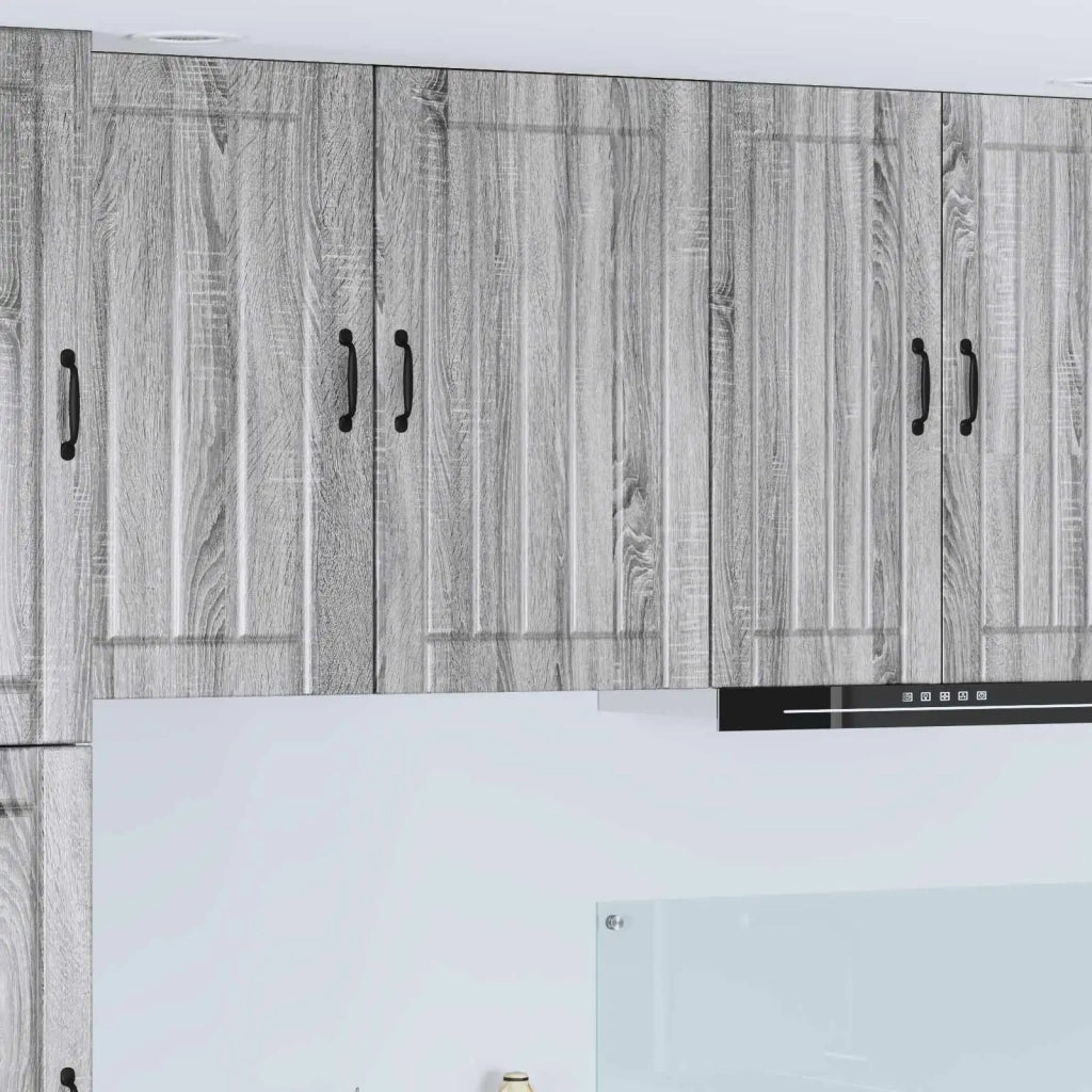 Pensile da cucina | Armadietto a muro LUCCA Grigio Sonoma 50 x 31 x 80 cm