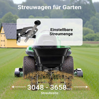 GT1507 Carrello spargitore trainato da 29 l per trattorini Spandiconcime Spargisale