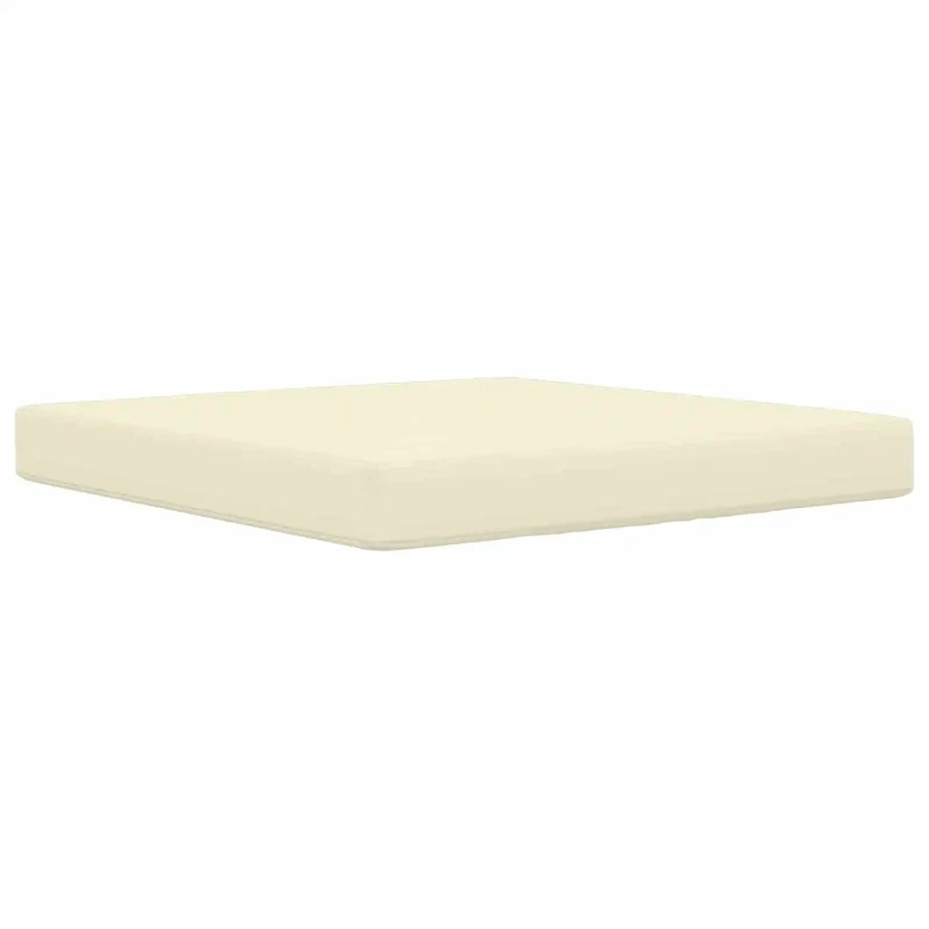 Cuscino per divano da esterno 2 pcs Crema Poliestere