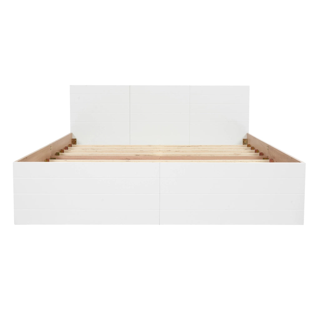 Letto matrimoniale 160x200 con materasso, cassetti e rete a doghe