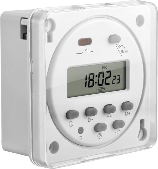 Timer LCD Digitale a Potenza Programmabile