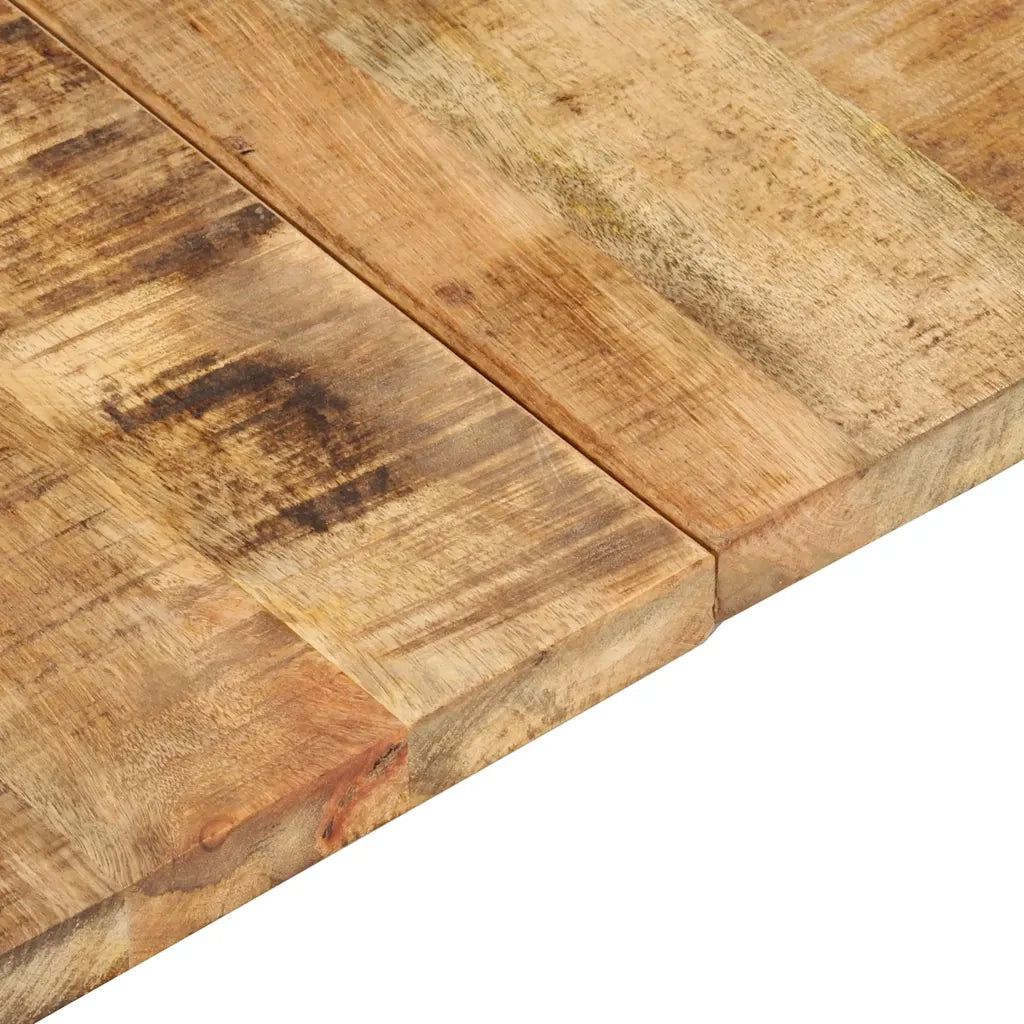 Piano Tavolo in Legno Massello di Mango 25-27 mm 140x60 cm 286026