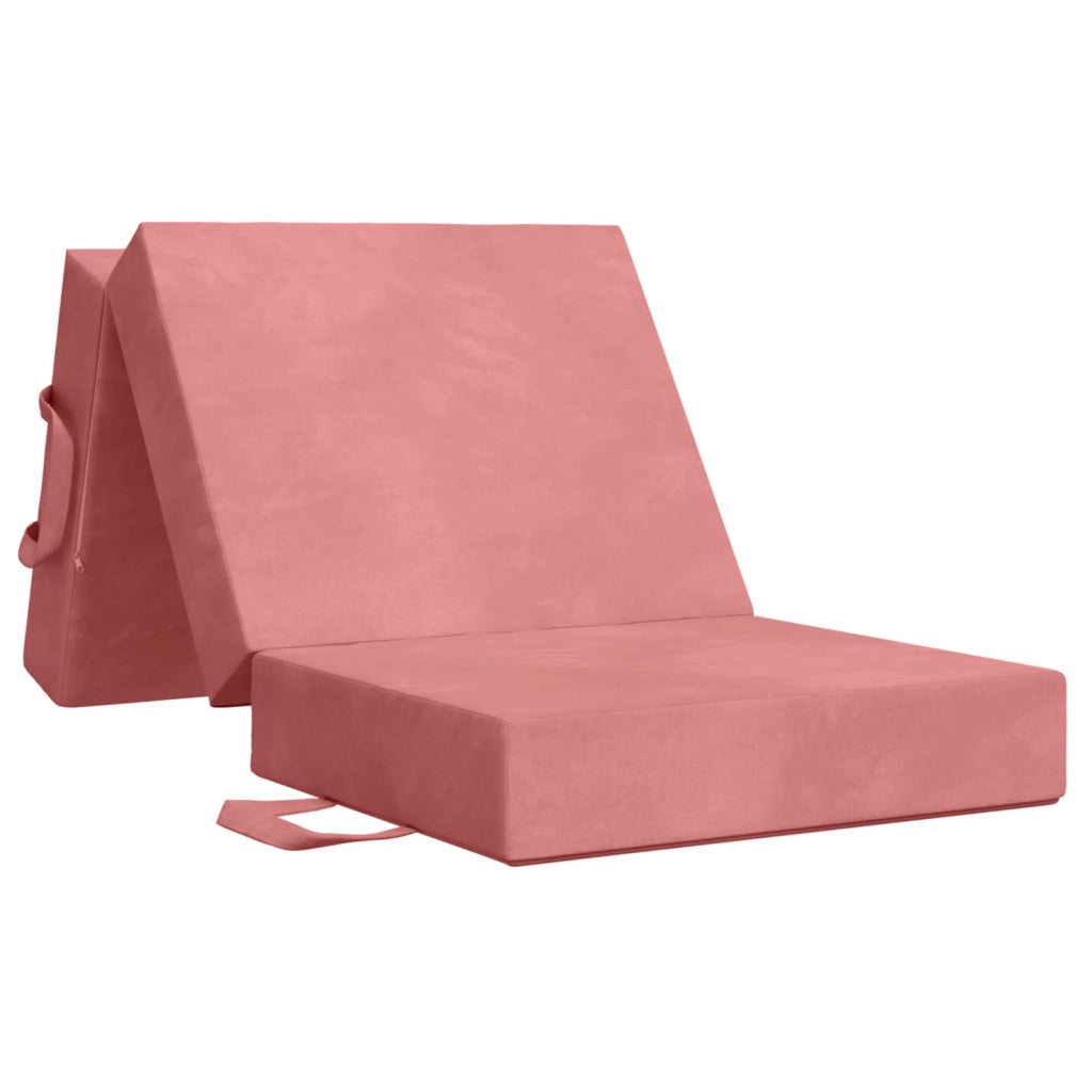 Divano Letto Pieghevole 75 x 67 x 45 cm Rosa