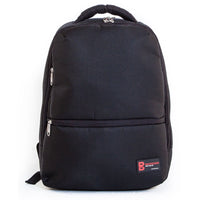 Zaino in Poliestere con Tasche Ravizzoni EGO Nero