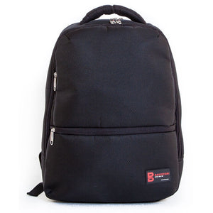 Zaino in Poliestere con Tasche Ravizzoni EGO Nero