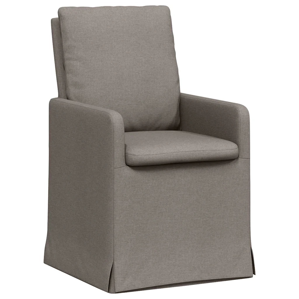 Sedie da pranzo 2 pcs Talpa 57 x 67 x 98 cm Tessuto