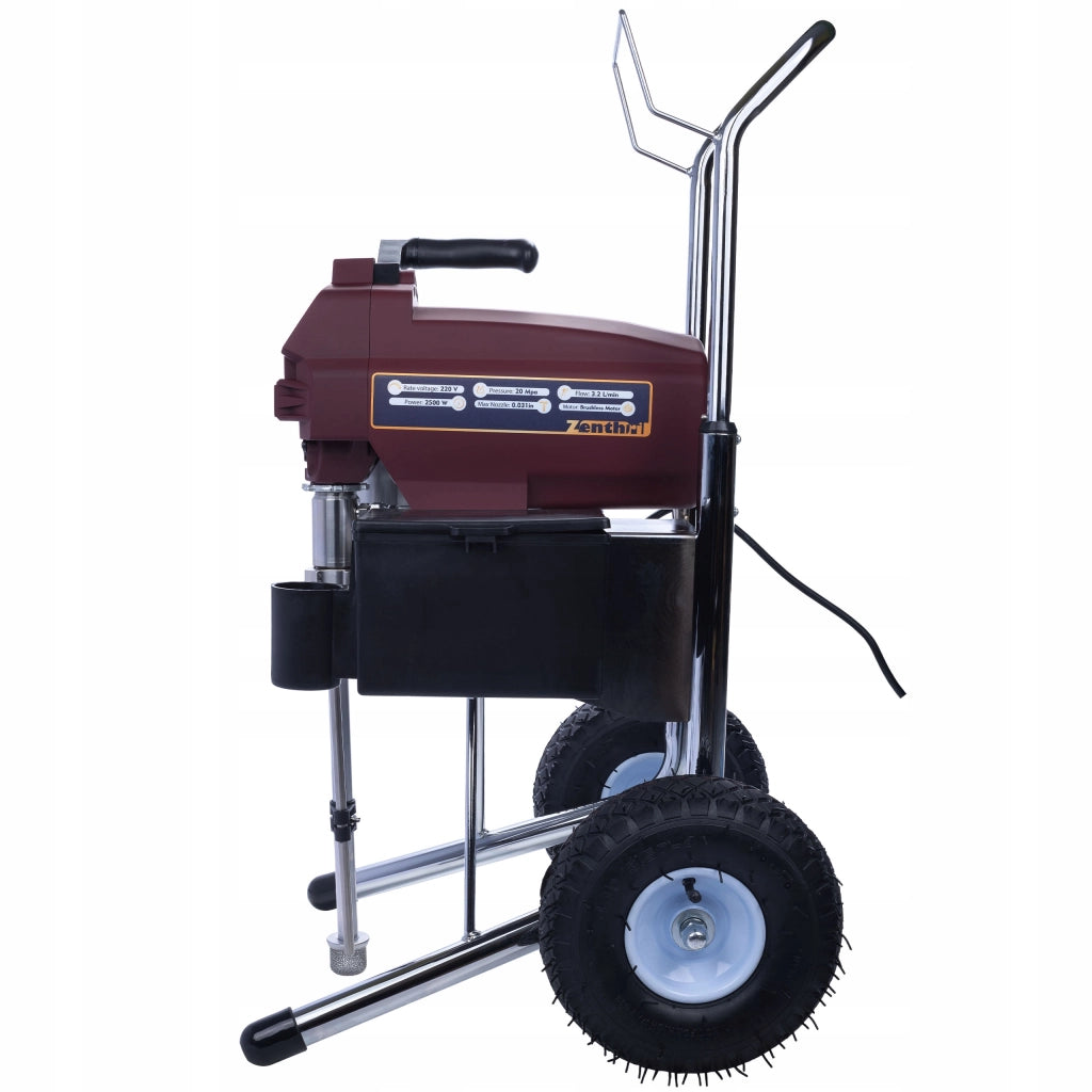 Pompa a Pistone Zenthril Apex B StandPro 2500W – Alta Pressione 20MPa, 3,2L/min | Verniciatura Professionale