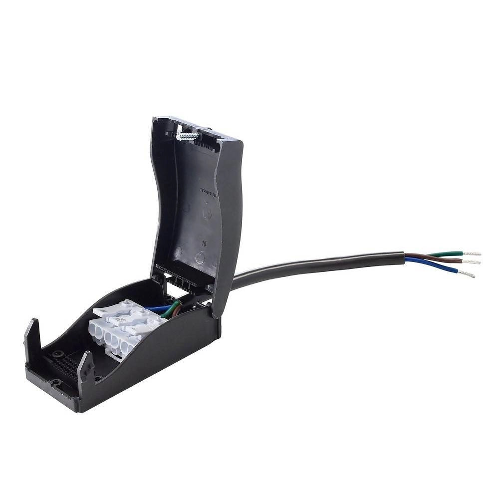 Trade Shop - Scatola Di Connessione Rapida 2 Vie 230 V 3 Pin 10 A Cablaggio Passante Max 16 A -