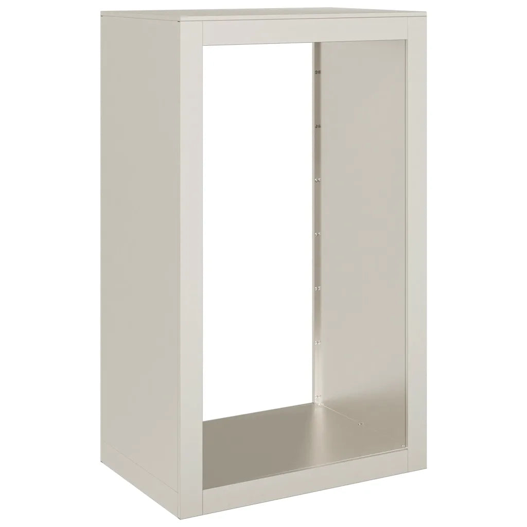 Rack per Legna da Ardere 60x40x100 cm in Acciaio Corten 850995