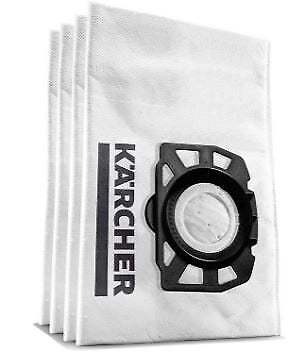 Karcher 28633140 Sacchetti Filtro in Vello 4 Pezzi per Wd2 e Wd3