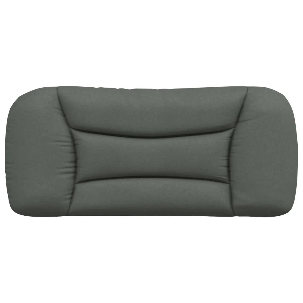 Cuscino Testiera Hvar Grigio Scuro 80 cm in Tessuto CFW6039798
