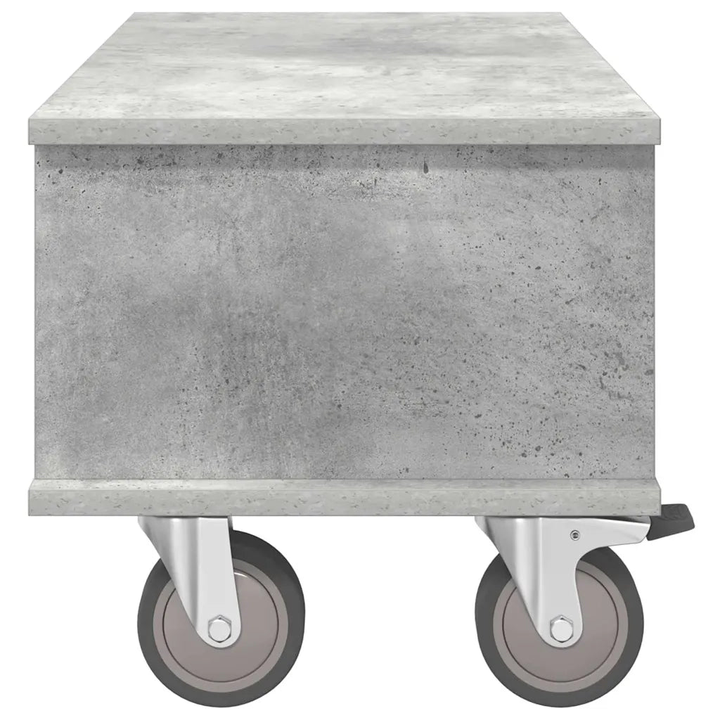 Supporto TV 68,5 x 35 x 35 cm Grigio cemento 891043