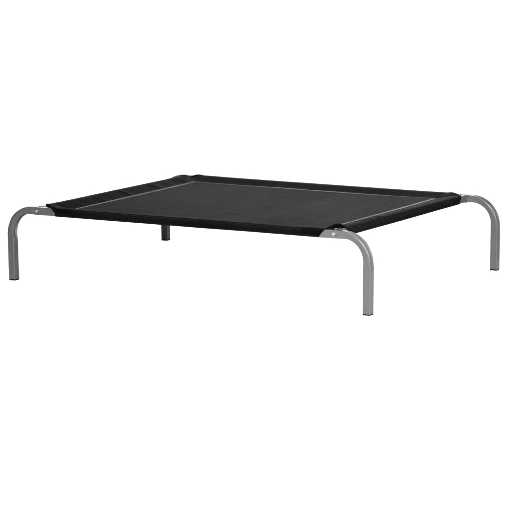 Letto per cani e gatti XL ¨C zephmum ¨C 110x75x20 cm nero tessuto