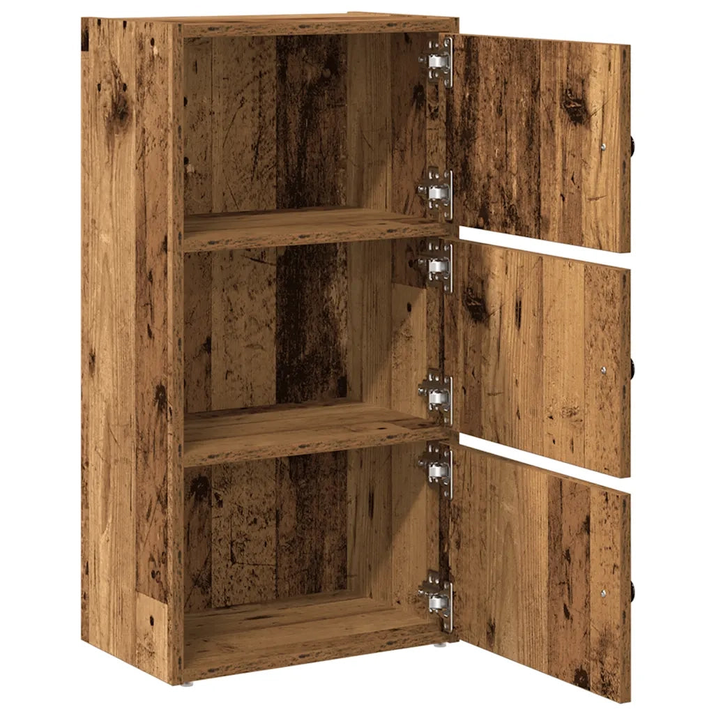 vidaXL Libreria Legno Vecchio 40x24x77 cm in Truciolato