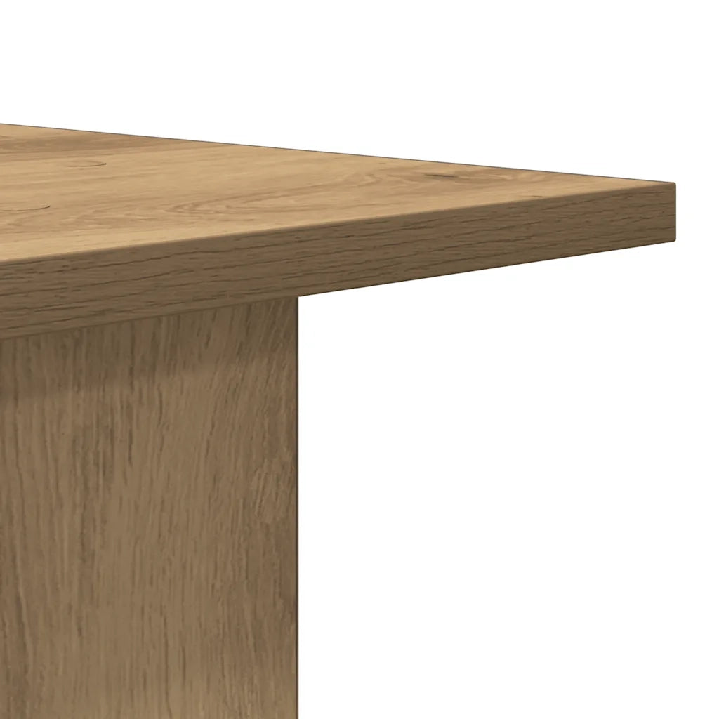 Supporti Altoparlanti 2 pz Rovere 30x30x60 cm in Multistrato