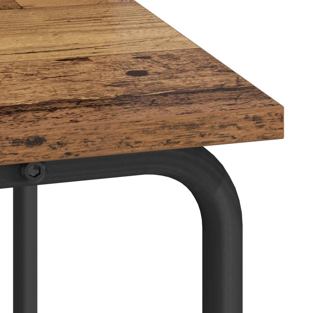 Scrivania con Spazio di Archiviazione Legno di quercia 8008024