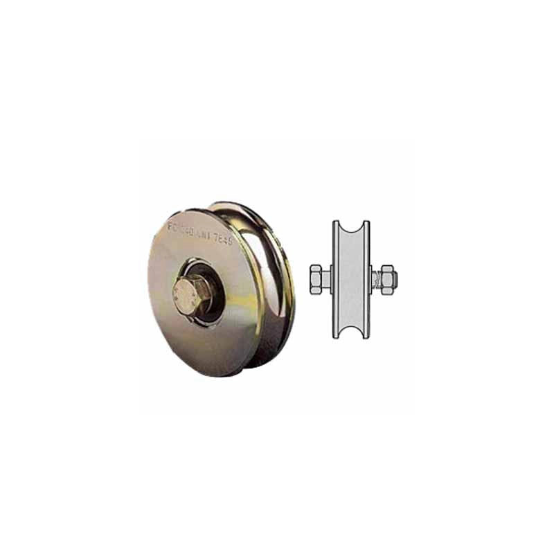 Ruota Cancelli Gola U 200 315 Fc
