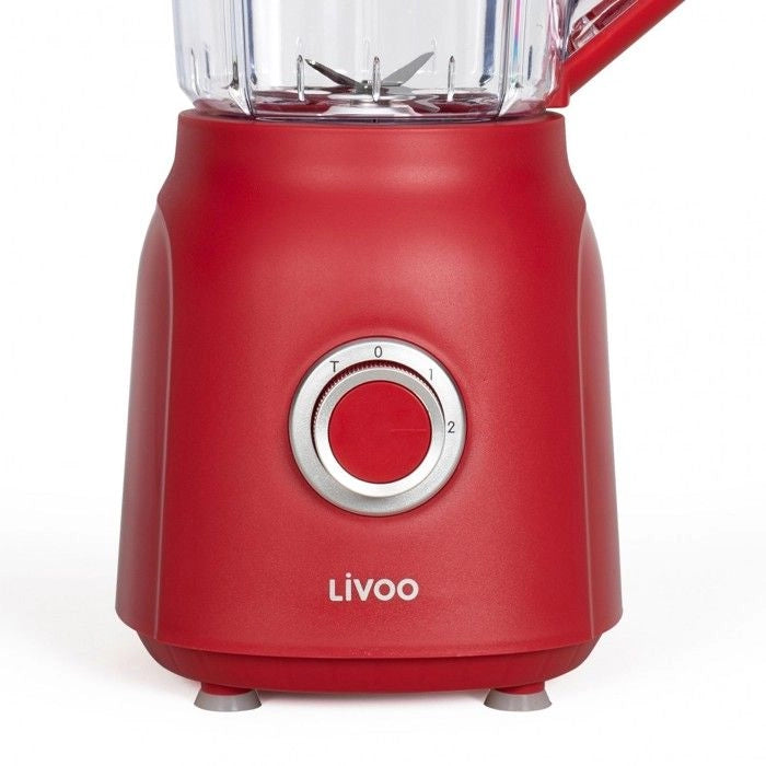 Frullatore 1,5 L - Livoo - DOP242R - Rosso peperoncino