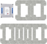 Set di spazzole per finestre robotizzate - Asciugamani microfibra lavabili (Lotto da 3)